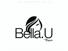 Tablet Screenshot of bellaubymecca.com